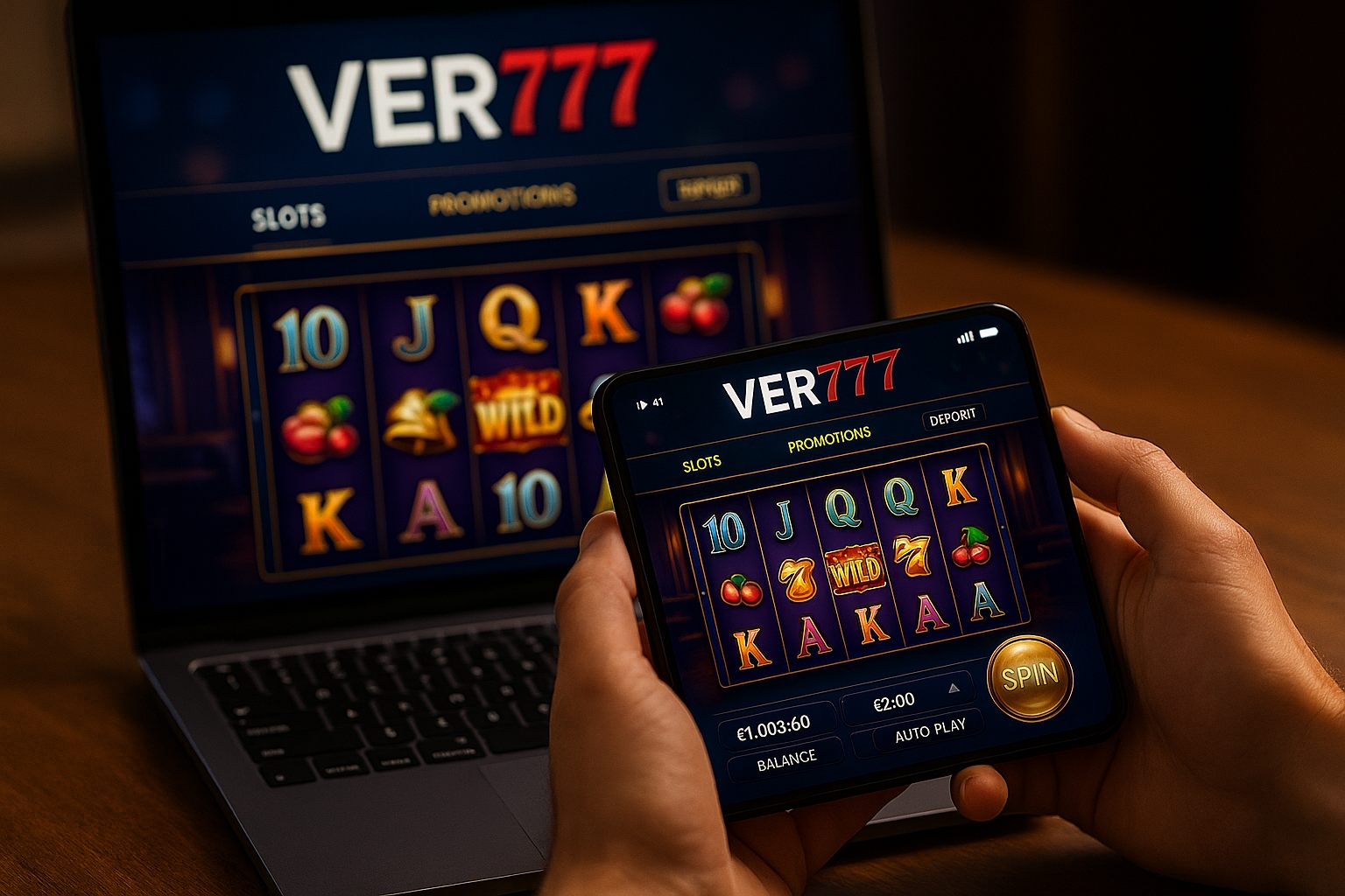 Jogos de Slot no Casino Online VER777